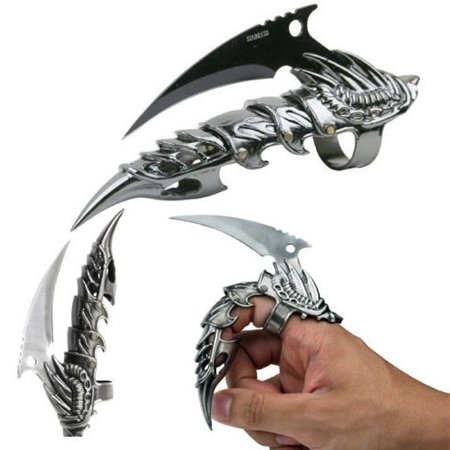 انگشتر مسلح یا انگشتر اسلحه دار (Armor rings)