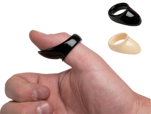 انگشتر کمانگیری (Thumb rings)