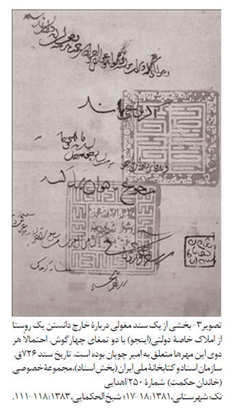 تحول شکل در مهرهای متأخراسلامی_3