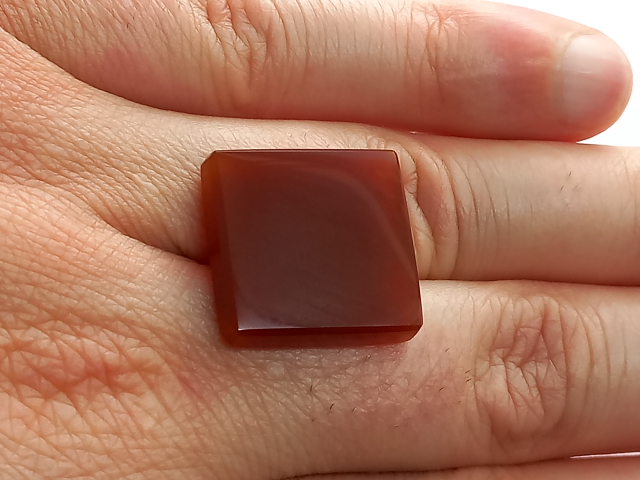 نگین عقیق یمنی مربع p250_2 نگین عقیق یمنی مربع p250_2